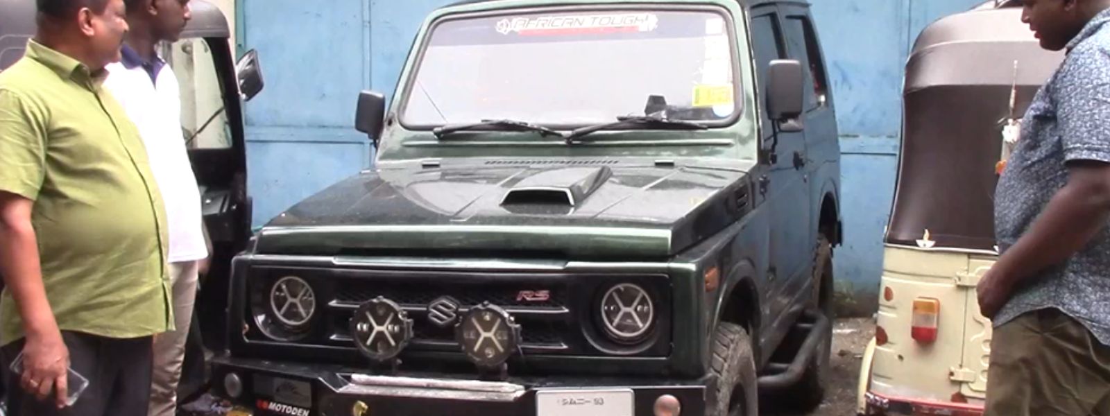 Kahawatta Murder Jeep Tied to Drug Trafficking